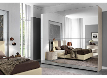 Armoire Portes Coulissantes Armoires Armoire en Bois Chambre Porte-Manteau Mobilier