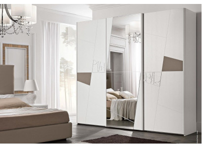 Penderie Penderie Luxe Portes Coulissantes Conception Armoires Vêtements Meubles en Bois Neuf