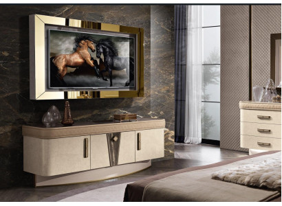 Ensemble mural moderne Commode Armoire TV Salon Unités murales Salon Ensemble Cadre TV