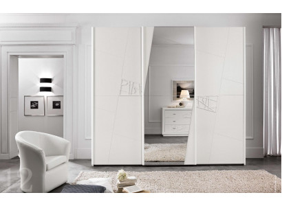 Armoires Italie Armoire Armoire de luxe Portes coulissantes Design Bois Moderne