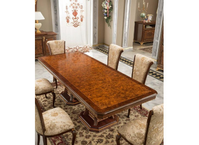 Table à manger Deesign Meubles Ameublement Tables Bois massif Table neuve Luxe Italien