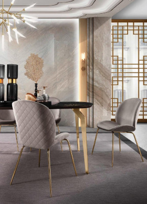 Table à manger de luxe Salle à manger moderne Cuisine Ess Tables Table de design en verre 250 cm XXL
