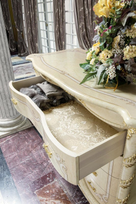 Commode Tiroirs Bois Buffet Armoire Armoires Commodes massives Salon