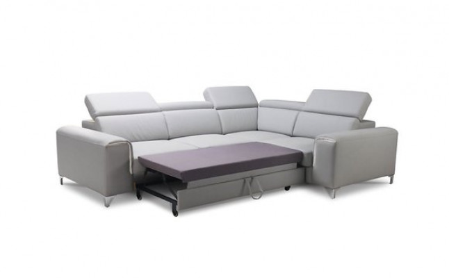 Élégant, Canapé d'angle confortable pour un intérieur doux et confortable.
