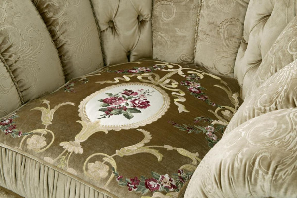 Chaise de luxe en tissu pour cocktail Relax Lounge Club Chairs Design Fauteuil Beige