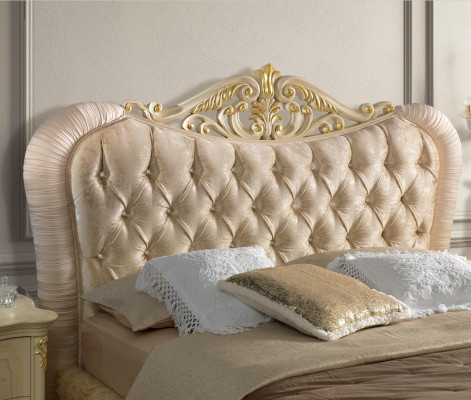 Meubles de lit Lit double Chesterfield Mobilier de chambre Lits de design Italie neuf