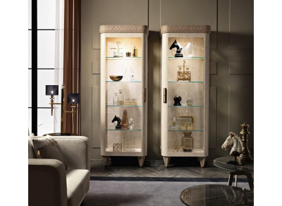 Armoires Étagère Classeur Vitrine Armoire moderne Armoire de luxe Vitrine en verre Mobilier en bois