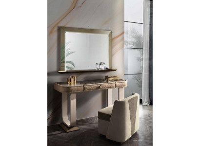 Coiffeuse Commode Table de maquillage Consoles Tables Coiffeuse Bois massif Meubles