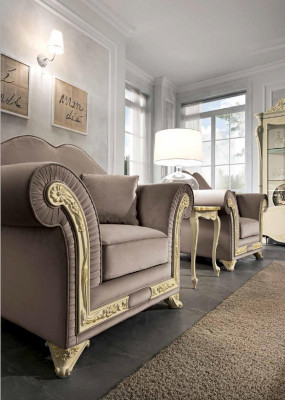 Fauteuil 1 place Salon Détente Design Meuble Italien mobilier Italie