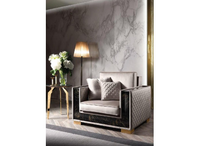 Fauteuil Canapé Tissu Rembourrage Conception Moderne de Siège Coussin 1 Place Canapés Rembourrage 