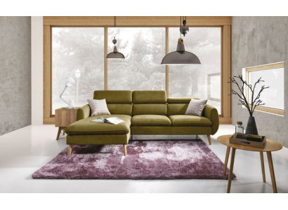 Canapé d'angle Canapé Canapé Sofa d'angle Ensemble moderne de sofa Canapés Canapés Paysage de vie