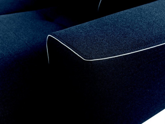 Canapé d'angle rembourré XXL, canapé-lit rembourré pour siège, suite de paysage de vie.