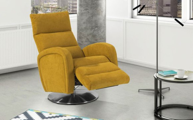 Fauteuil relax réglable automatique pour thérapie TV.