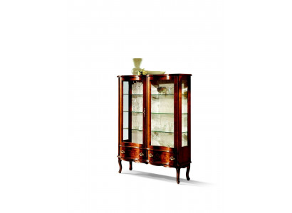 Buffet vitrine en verre baroque vitrine en bois vitrines de luxe mobilier de présentation en verre neuf.