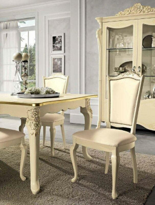 Table à manger Table de style Salle à manger Salon Tables à manger Tables Meubles Italiens