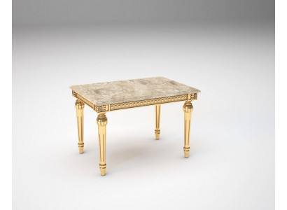 Table de chevet Table de chevet Chambre à coucher Design classique Meubles Bois Or neuf