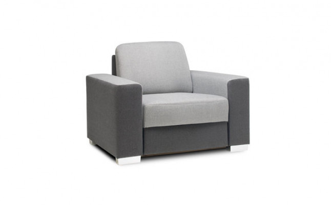 Créer Fauteuil Club Relax Lounge TV Tissu Canapé Rembourrage 1 Place Sofa