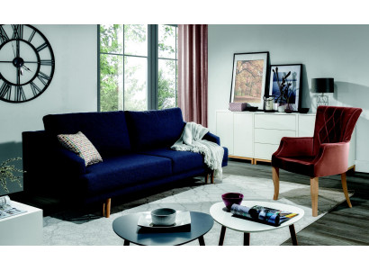 Stylisch, sehr weiches, ultra bequemes Schlafsofa im modernen Stil.