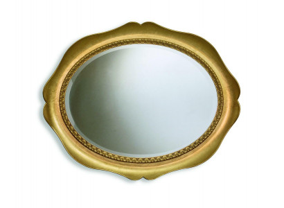 Miroir mural classique avec cadre en bois, meuble en miroir baroque 100*80 avec cadre en verre mural.