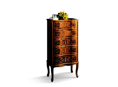 Armoire étroite et haute Commode Lit Salon Commodes Buffet