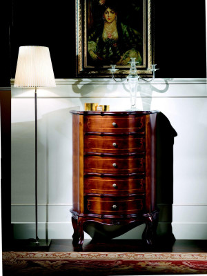 Meubles italiens Armoire Baroque Commode Design de luxe en bois Buffet