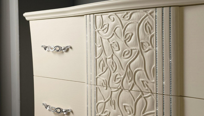 Commode Armoire Étagère de luxe Console Italie Meubles Armoire en bois Commode Moderne Bois