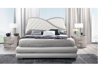 Lit Cadre de lit Lit Cadres de lit Lits Double Lit double Luxe Lit double Blanc Design moderne