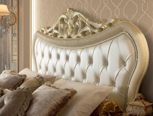 Lit double Lit Lits de luxe Lits de bois Cadre de lit e Cadre de lit beige Design Moderne