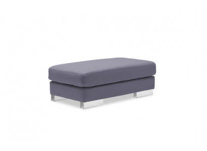 XXL Tabouret Club Club Lounge Tabouret Pufa Ottoman en cuir Textile Designer