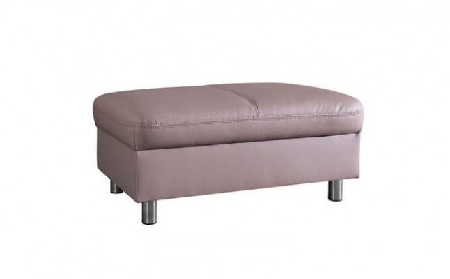 XXL Club Lounge Stool Pufa Cuir Ottoman Designer Textile Footstool Design