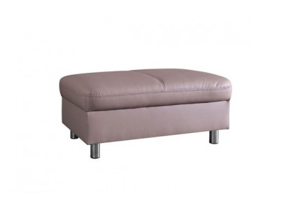 XXL Club Lounge Stool Pufa Cuir Ottoman Designer Textile Footstool Design