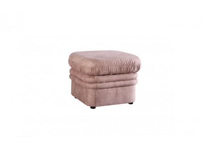 Tabouret de salon XXL, repose-pieds de club, ottoman, pufa en tissu textile design