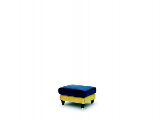 Repose-pieds Tabouret Lounge XXL Club Pouf Ottoman en cuir Textile Ottoman Designer neuf