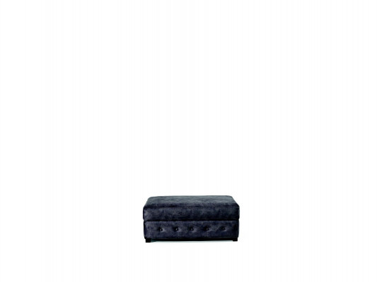 XXL Club Pufa Repose-pieds Club Lounge Tabouret Ottoman en cuir Textile Designer