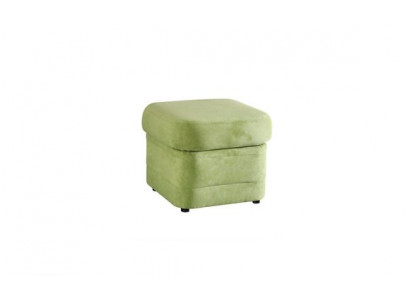 Tabouret de club XXL en cuir Pufa Ottoman Designer Textile Repose-pieds Club Lounge
