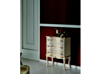 Meuble en bois italien de designer Armoire haute Commodes Armoires Blanches