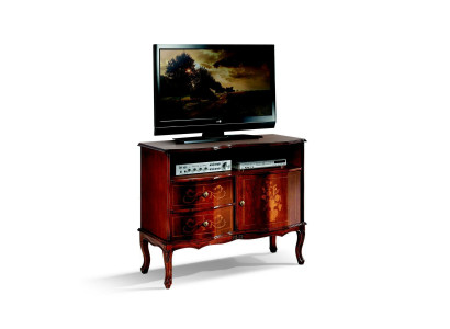 Bahut TV Meuble télé Lowboard Armoire Mobilier italien Salon Mobilier en bois neuf