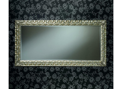 Miroir mural classique en bois avec cadre en verre Meuble 182x92 Cadre mural en bois neuf