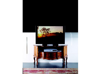 Meuble TV Armoire Meuble italien Buffet TV Buffet Bas en bois pour salon