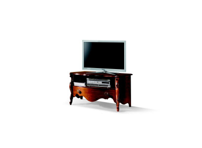 Buffet télé Lowboard meuble TV Armoire Mobilier italien Salon Bois Bois massif