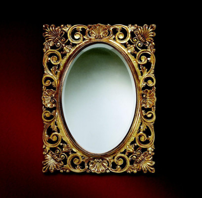 Cadre en bois de miroir Miroir mural design classique r Baroque Rococo Cadre en bois xxl