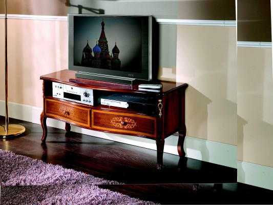 Buffet TV Meuble télé Meuble TV Armoire Table Salon Bois Mobilier Classique Nouveau