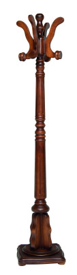 Garde-robe de luxe stand vêtements suspendus Classique r Hall en bois neuf