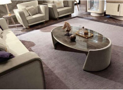 Table basse Table Table d'appoint Design Salon Bois Café Canapé Italien