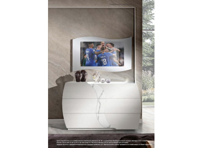 Commode Commodes Bois Console Consoles Armoires Chambre moderne Meubles blancs