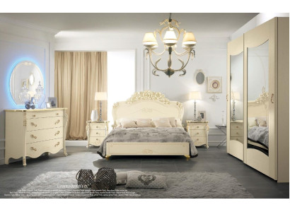 Lit beige Lit en bois Mobilier en bois massif Conception de chambre à coucher Lits Hôtel MobilPiu