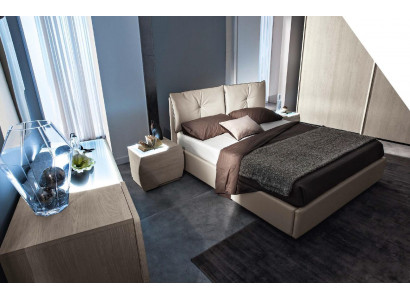 Lit Lits doubles Meubles Ameublement Cadre de lit Chambre Moderne Luxe nouveau