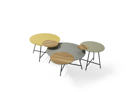 ensemble de table basse design exclusif d'un fabricant de meubles européen