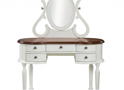 Commode Coiffeuse avec Miroir mural Coiffeuse Consoles Tables Table de chambre
