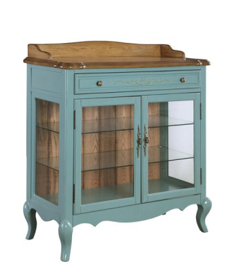 Salon Armoire Classique Vitrine Vitrine Armoire Latérale Buffet Nouveau
